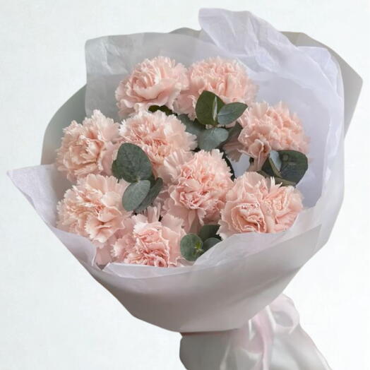 Thinking of You – 9 Pink Carnations