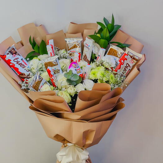 Kinder chocolate mix bouquet