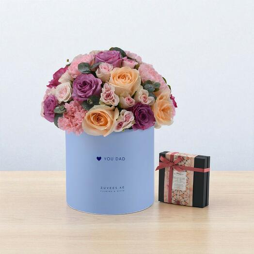 Румянец   Лаванда Люблю тебя папа Мирзам комбо