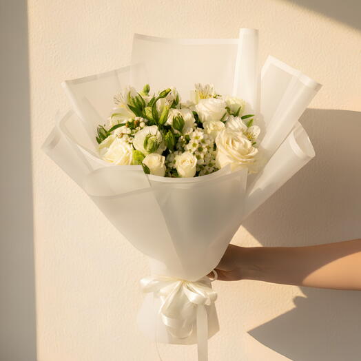 Bouquet blanc classique
