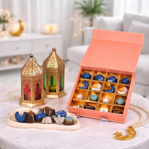 Celestial Crescent Chocolate Collection