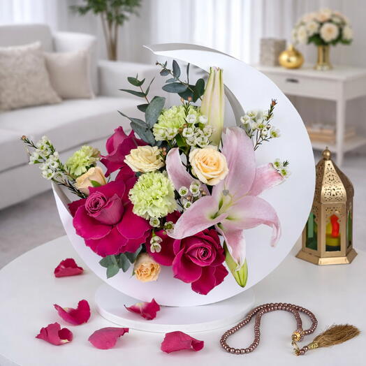 Blush Moon Floral Arrangement