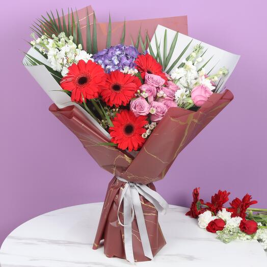 Цветочный букет Глубокая связь