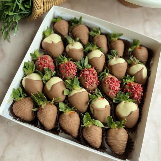 Клубнично-шоколадный роман