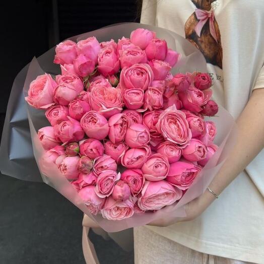 Букет спрей-роз Silva Pink