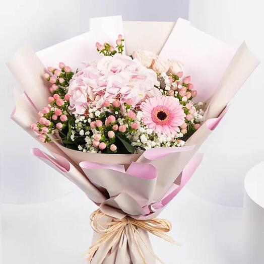 Bouquet de fleurs Pink Beauty
