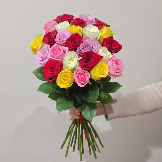 Ramo de rosas mixtas