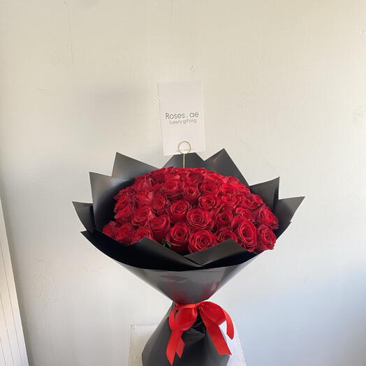 Ramo de rosas rojas (50 uds)