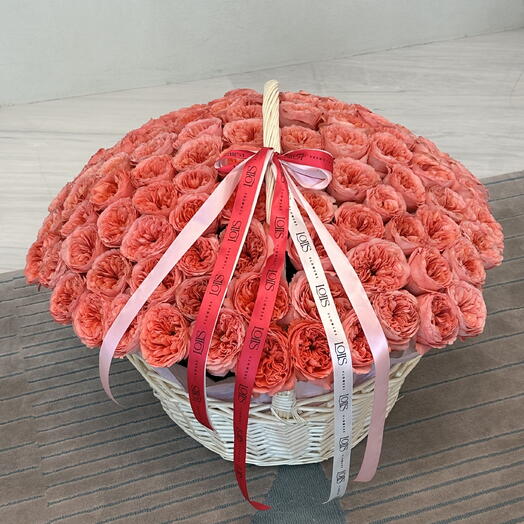 Candy Flowers in basket