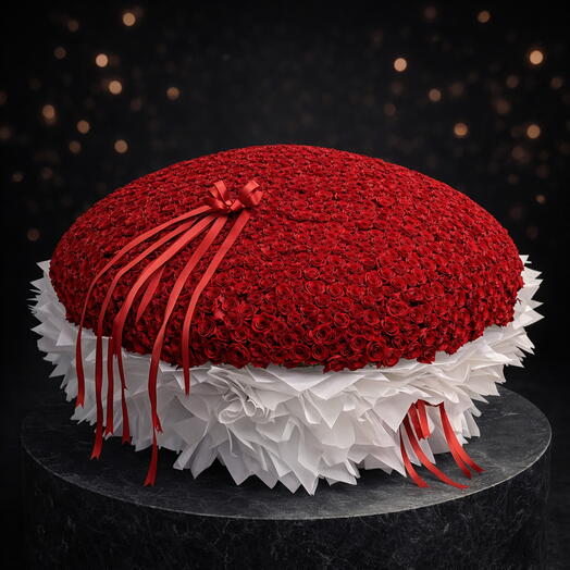 Royal Passion– 1001 Red Roses in white Collection