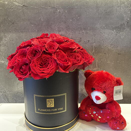 Flowers in a box valentine special