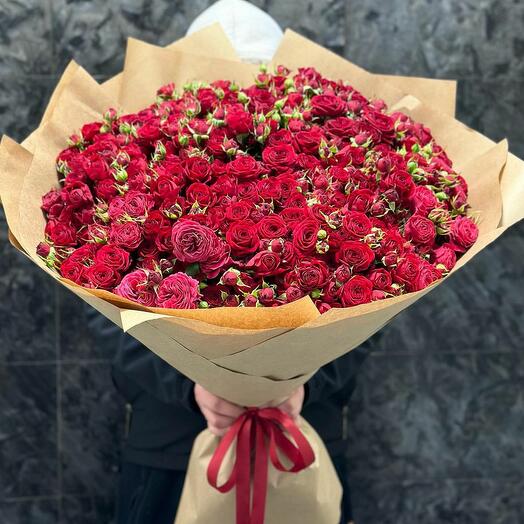 КРАСНЫЕ МИНИ-РОЗЫ