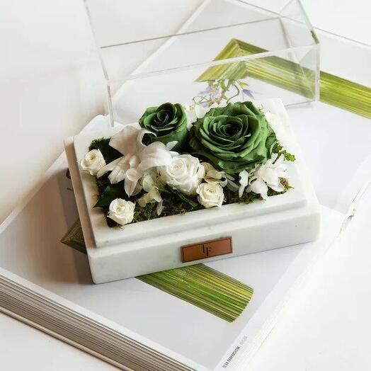 Marble Infinity Garden Green