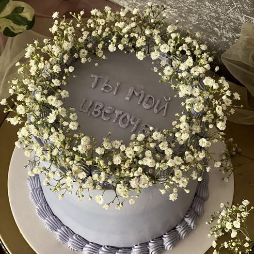 Лаванда в цветочном стиле