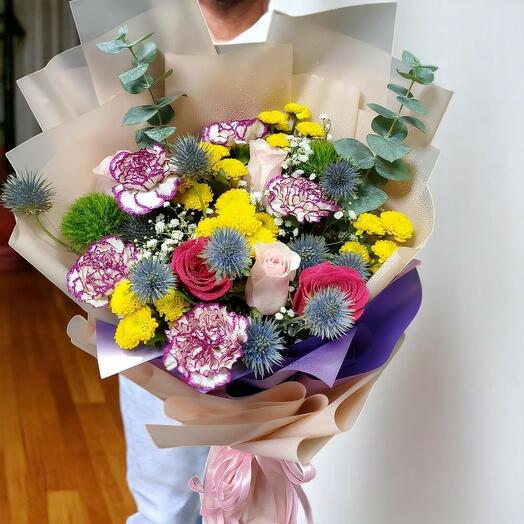 Взрыв ярких цветов