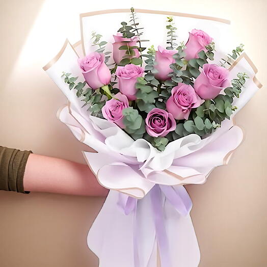 Букет «Пурпурная страсть»