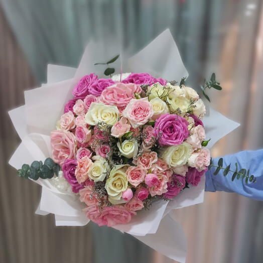 Букет «Симфония роз»