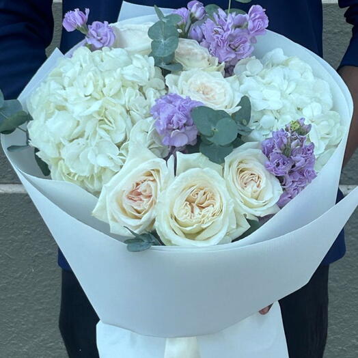 Lilac romantic bouquet