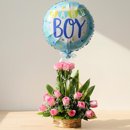 Праздничная корзина «Добро пожаловать, маленький принц»