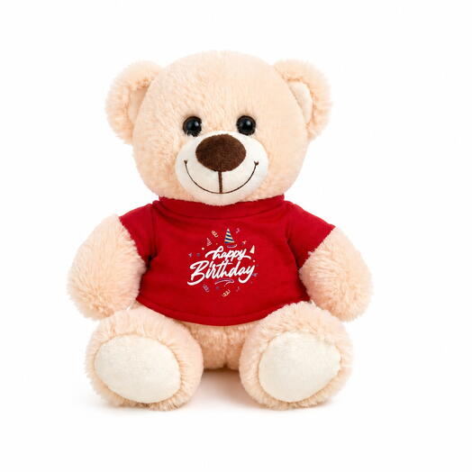 Oso de peluche de cumpleaños "Alegría"