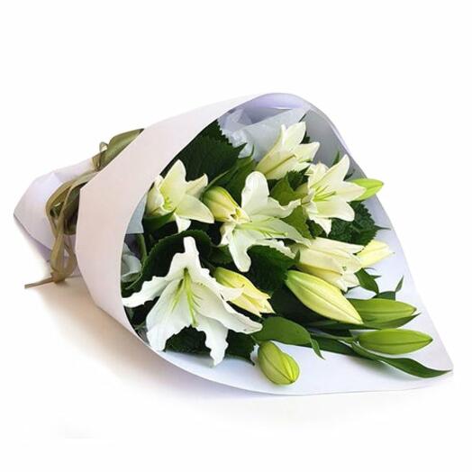 White Lily Bouquet