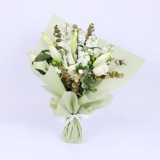 Soul White Flower Bouquet