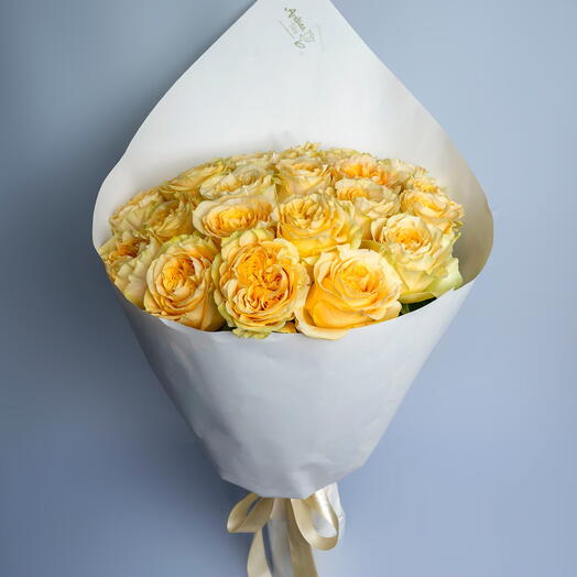 25 Premium Yellow Roses-6048