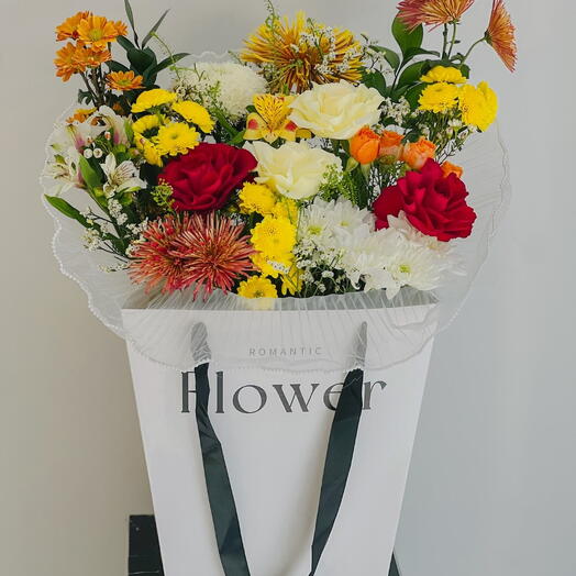 Get well soon flowers bouquet
