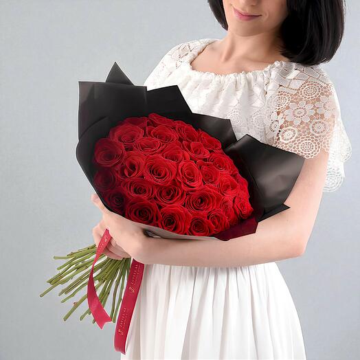 Classic Thirty One Red Roses Bouquet