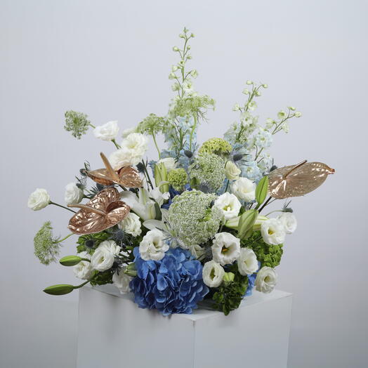 Hydrangea Eryngium Bloom Craft 7250