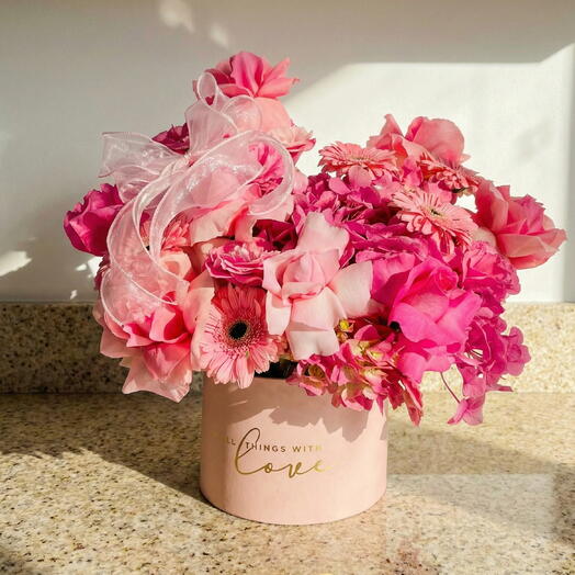 Buket Rosy - Весёлая и игривая цветочная композиция