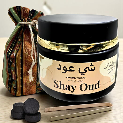 Шай Уд Бахур (140 г) В комплекте щипцы – аутентичное арабское благовоние бахур для длительного аромата