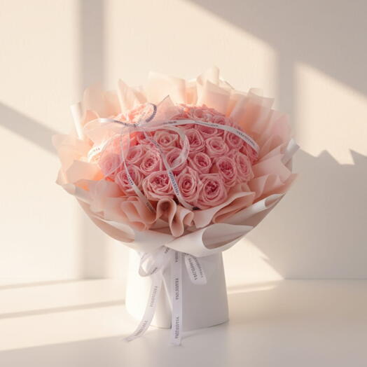 25 роз Pink Passion