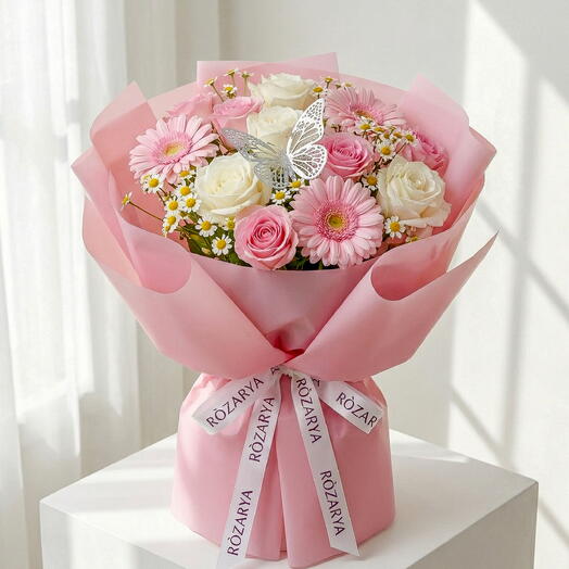 Butterfly Garden: The Rose   Gerbera Meadow Luxe