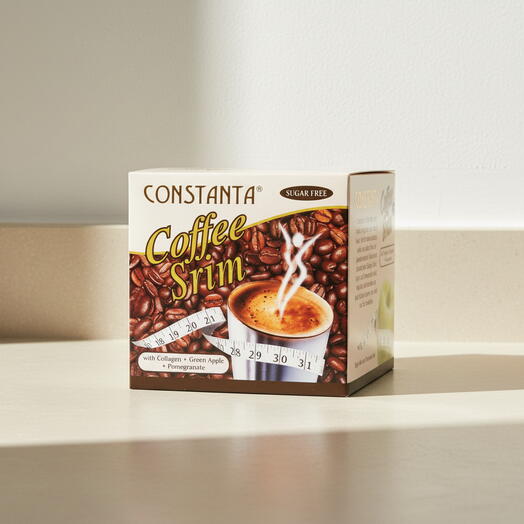 Constanta Coffee Srim - Sugar Free with collagen, Green Apple and Pomegranate