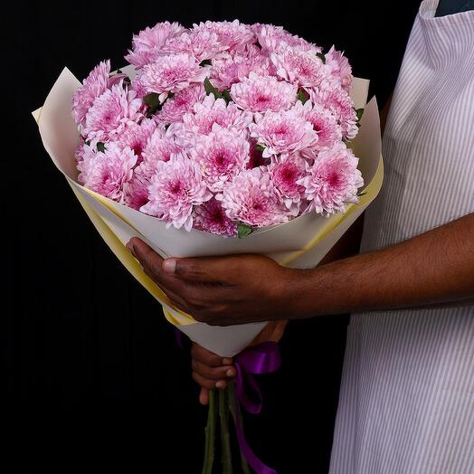 Purple  Chrysanthemum Bouquets - 578