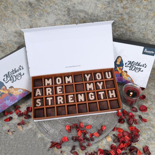 Mom You Are My Strength Chocolates By Sweecho