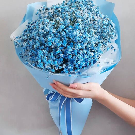 Голубой GYPSCO — красивая упаковочная бумага для букета