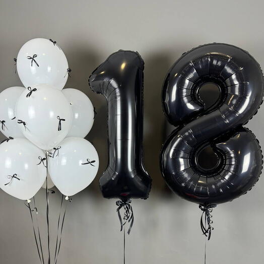 Sweet 18 Helium Balloon Set