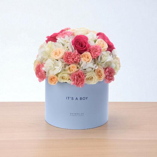 Это мальчик – Grand Newborn Bloom Box