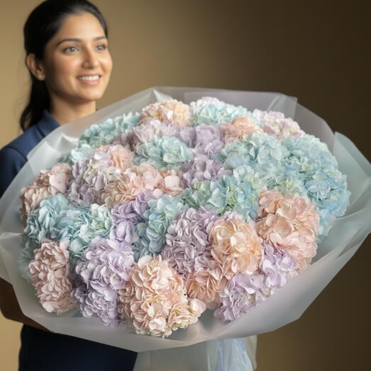 25 Mix Premium Hydrangea Bouquet