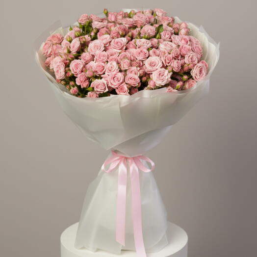Excite - 99 Pink Spray Rose Bouquet