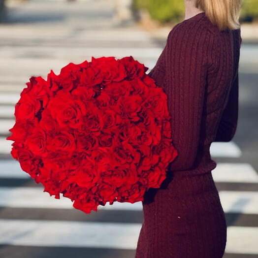 Роза Вечная Любовь Багровое Цветение