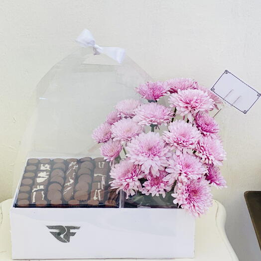 цветы в коробке