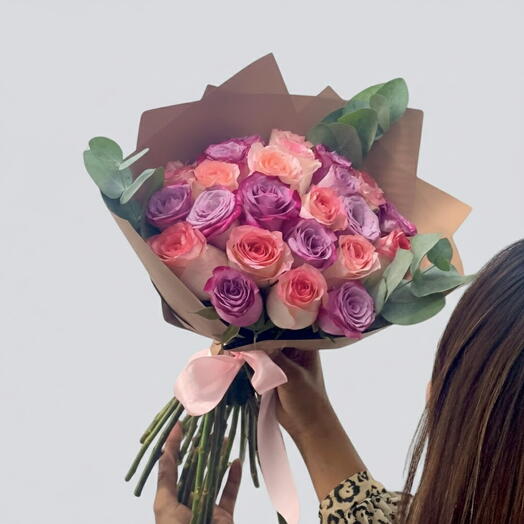 💜🌸 Lavender Blush Bouquet pour Maman – Un câlin pastel pour son cœur