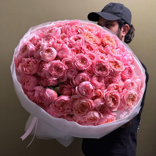 Huge Garden Roses julietta Bouquet