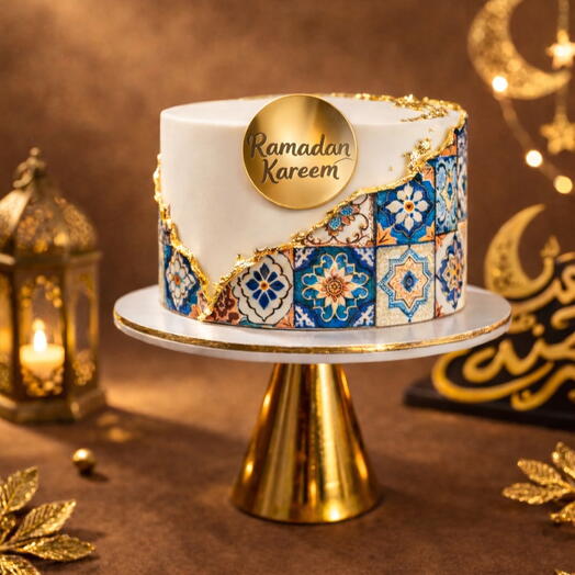 Gâteau sur le thème du Ramadan/de l'Aïd