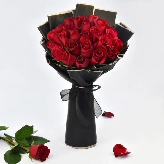 35 Red Roses Designer Bouquet