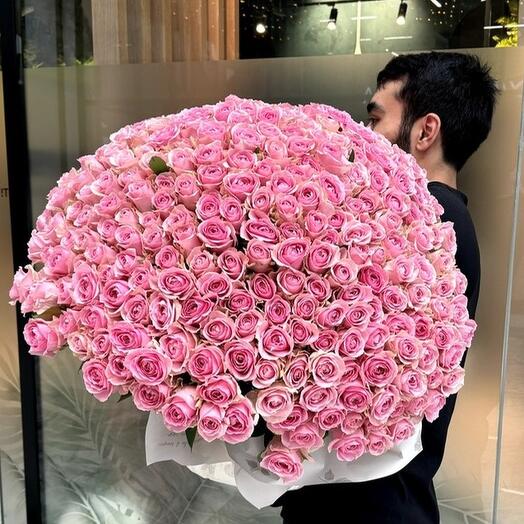 Bouquet "301 roses roses"