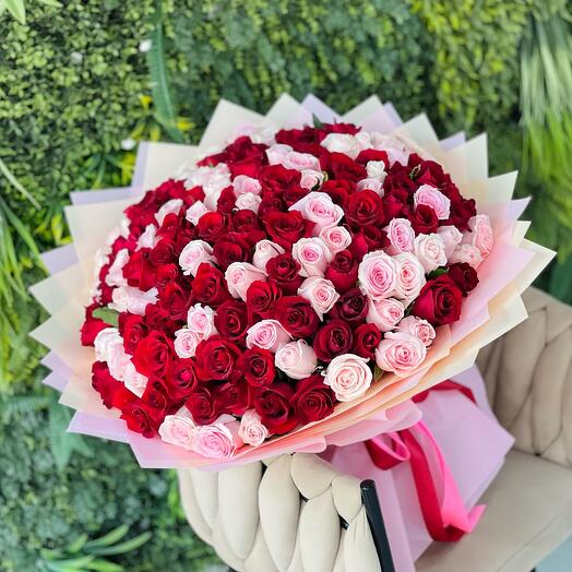 151 rosas con amor